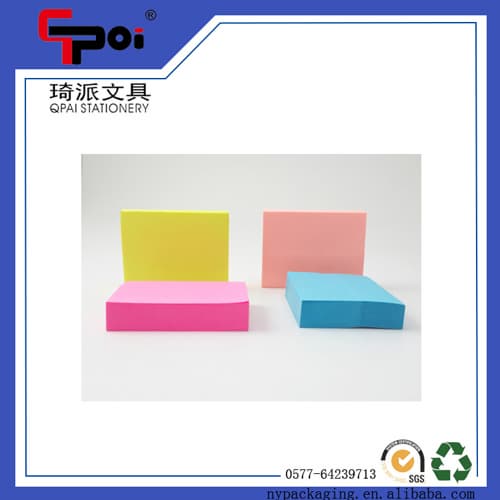 Custom Pad Self Adhesive Memo Colorful Sticky Notes Post It